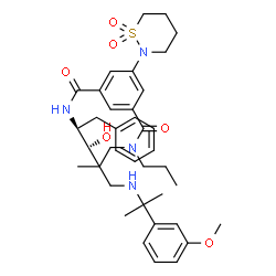 ChemSpider 2D Image | TCMDC-134674 | C38H52N4O6S