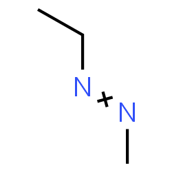 ChemSpider 2D Image | 1-Ethyl-2-methyldiazene | C3H8N2