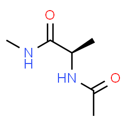 ChemSpider 2D Image | N~2~-Acetyl-N-methyl-D-alaninamide | C6H12N2O2