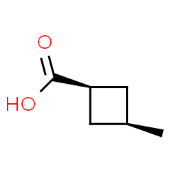 ChemSpider 2D Image | cis-3-Methylcyclobutanecarboxylic acid | C6H10O2