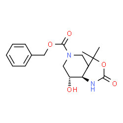 ChemSpider 2D Image | Benzyl (3R,4R)-4-[(tert-butoxycarbonyl)amino]-3-hydroxypiperidine-1-carboxylate | C18H26N2O5