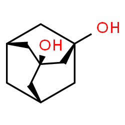ChemSpider 2D Image | 1,3-Dihydroxyadamantane | C10H16O2
