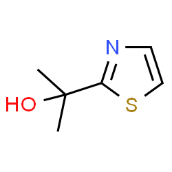 ChemSpider 2D Image | 2-(1,3-Thiazol-2-yl)-2-propanol | C6H9NOS