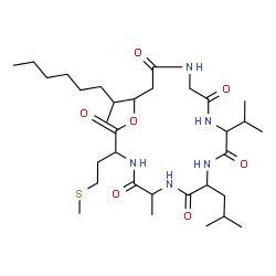ChemSpider 2D Image | arenamide C | C32H57N5O7S