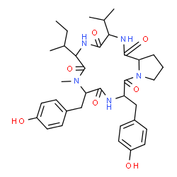 ChemSpider 2D Image | cotteslosin B | C35H47N5O7
