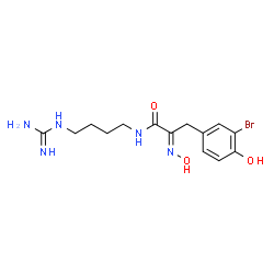 ChemSpider 2D Image | clavatadine E | C14H20BrN5O3
