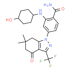 ChemSpider 2D Image | SNX-2112 | C23H27F3N4O3