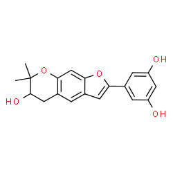 ChemSpider 2D Image | Moracin P | C19H18O5