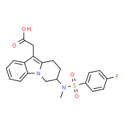 ChemSpider 2D Image | MK-7246 | C21H21FN2O4S