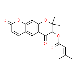 ChemSpider 2D Image | SCUTEFLORIN A | C19H18O6