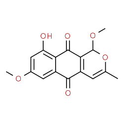 ChemSpider 2D Image | ASCOMYCONE A | C16H14O6