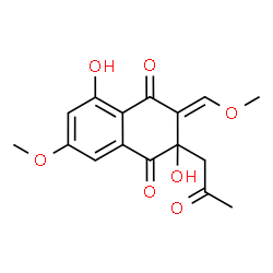 ChemSpider 2D Image | ascomycone C | C16H16O7