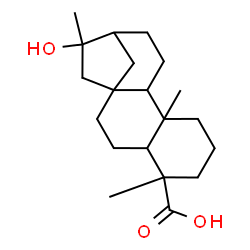 ChemSpider 2D Image | 16-Hydroxykauran-18-oic acid | C20H32O3