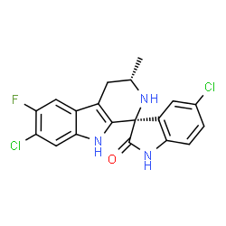 ChemSpider 2D Image | cipargamin | C19H14Cl2FN3O
