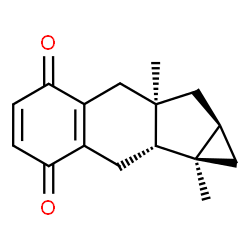 ChemSpider 2D Image | (1aR,1bR,7aR,8aR)-1a,7a-Dimethyl-1,1a,1b,2,7,7a,8,8a-octahydrocyclopropa[3,4]cyclopenta[1,2-b]naphthalene-3,6-dione | C16H18O2