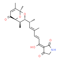 ChemSpider 2D Image | Tirandamycin D | C22H27NO6