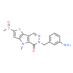 ChemSpider 2D Image | ML-265 | C17H16N4O2S2
