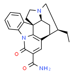 ChemSpider 2D Image | (-)-Leuconicine A | C22H23N3O2