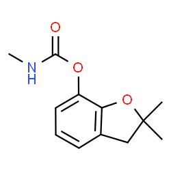 ChemSpider 2D Image | Carbofuran | C12H15NO3