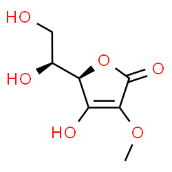 ChemSpider 2D Image | 2-O-Methylascorbic acid | C7H10O6