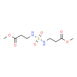 ChemSpider 2D Image | Dimethyl 3,3'-(sulfonyldiimino)dipropanoate | C8H16N2O6S