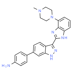 ChemSpider 2D Image | PKC-9 | C25H25N7