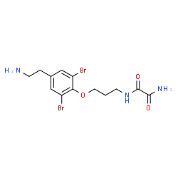 ChemSpider 2D Image | moloka'iakitamide | C13H17Br2N3O3