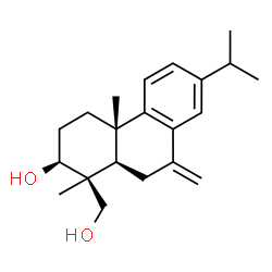 ChemSpider 2D Image | (3beta)-7-Methyleneabieta-8,11,13-triene-3,19-diol | C21H30O2