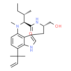 ChemSpider 2D Image | Methylpendolmycin | C23H33N3O2