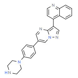 ChemSpider 2D Image | LDN-193189 | C25H22N6