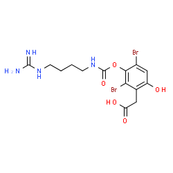 ChemSpider 2D Image | CLAVATADINE A | C14H18Br2N4O5