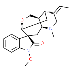 ChemSpider 2D Image | Humantenine | C21H26N2O3