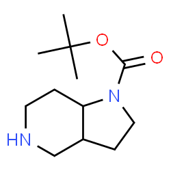 ChemSpider 2D Image | 1-Boc-1H-octahydropyrrolo[3,2-c]pyridine | C12H22N2O2