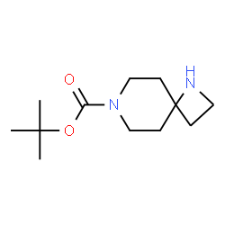 ChemSpider 2D Image | tert-butyl 1,7-diazaspiro[3.5]nonane-7-carboxylate | C12H22N2O2