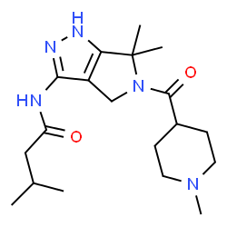 ChemSpider 2D Image | PHA-793887 | C19H31N5O2