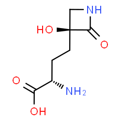 ChemSpider 2D Image | (−)-tabtoxinine-beta-lactam | C7H12N2O4
