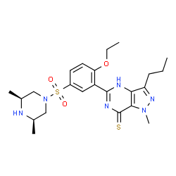 ChemSpider 2D Image | Sulfoaildenafil | C23H32N6O3S2