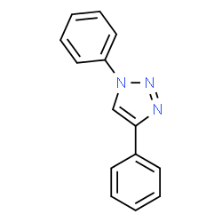 ChemSpider 2D Image | 3,5-diphenyl-s-triazole | C14H11N3
