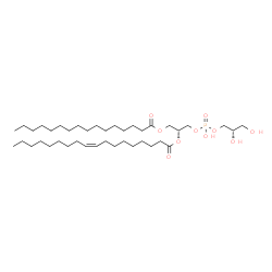 ChemSpider 2D Image | (19R,25S)-22,25,26-Trihydroxy-22-oxido-16-oxo-17,21,23-trioxa-22lambda~5~-phosphahexacosan-19-yl (9Z)-9-octadecenoate | C40H77O10P