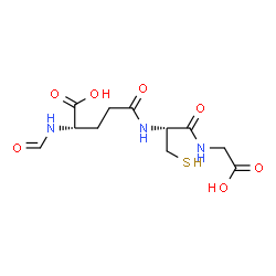 ChemSpider 2D Image | Formylglutathione | C11H17N3O7S