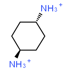 ChemSpider 2D Image | trans-1,4-Cyclohexanediaminium | C6H16N2