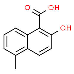 ChemSpider 2D Image | 2-hydroxy-5-methyl naphthoic acid | C12H10O3