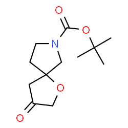ChemSpider 2D Image | tert-butyl 3-oxo-1-oxa-7-azaspiro[4.4]nonane-7-carboxylate | C12H19NO4