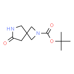 ChemSpider 2D Image | tert-butyl 7-oxo-2,6-diazaspiro[3.4]octane-2-carboxylate | C11H18N2O3