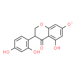 ChemSpider 2D Image | 3-(2,4-Dihydroxyphenyl)-5-hydroxy-4-oxo-7-chromanolate | C15H11O6