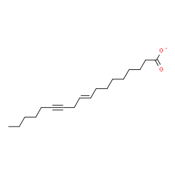 ChemSpider 2D Image | (9E)-9-Octadecen-12-ynoate | C18H29O2