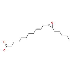 ChemSpider 2D Image | (9E)-11-(3-Pentyl-2-oxiranyl)-9-undecenoate | C18H31O3