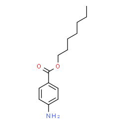 ChemSpider 2D Image | Heptyl 4-aminobenzoate | C14H21NO2