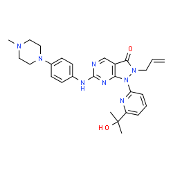 ChemSpider 2D Image | adavosertib | C27H32N8O2