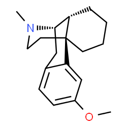 ChemSpider 2D Image | l-Methorphan | C18H25NO